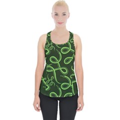 Snakes Seamless Pattern Piece Up Tank Top by Wegoenart