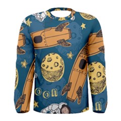 Missile Pattern Men s Long Sleeve Tee by Wegoenart