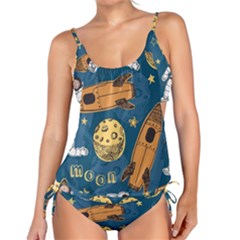 Missile Pattern Tankini Set