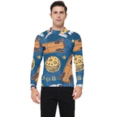 Missile Pattern Men s Long Sleeve Rash Guard by Wegoenart