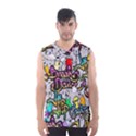 Hip Hop Background Men s Basketball Tank Top View1