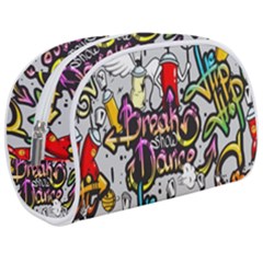 Hip Hop Background Make Up Case (medium) by Wegoenart