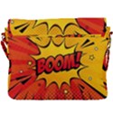 Explosion Boom Pop Art Style Buckle Messenger Bag View3