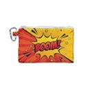 Explosion Boom Pop Art Style Canvas Cosmetic Bag (Small) View1