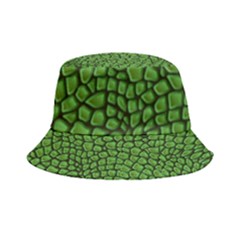 Seamless Pattern Crocodile Leather Inside Out Bucket Hat by Wegoenart