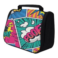 Comic Colorful Seamless Pattern Full Print Travel Pouch (small) by Wegoenart