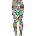 Graffit Characters Seamless Pattern Art Classic Yoga Leggings View2