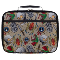 Tattoo Pattern Full Print Lunch Bag by Wegoenart