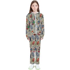 Tattoo Pattern Kids  Tracksuit by Wegoenart