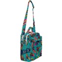 Vintage Colorful Insects Seamless Pattern Crossbody Day Bag View2