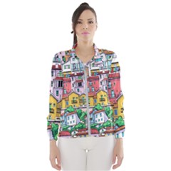 Menton Old Town France Women s Windbreaker by Wegoenart