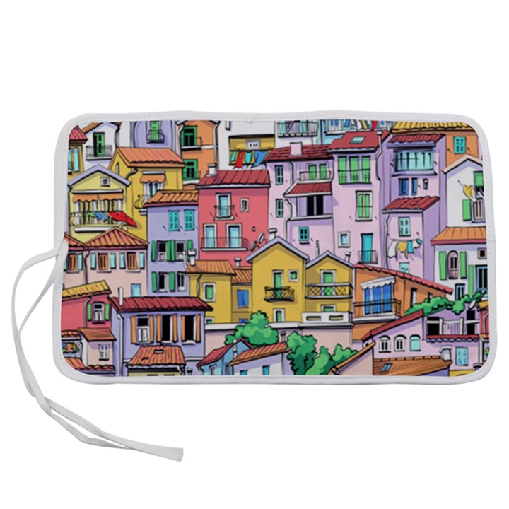 Menton Old Town France Pen Storage Case (S)