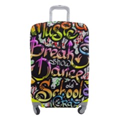 Graffiti Word Seamless Pattern Luggage Cover (small) by Wegoenart