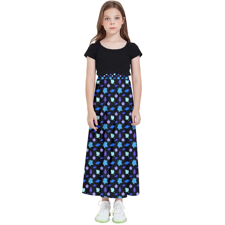 Electric Autumn  Kids  Flared Maxi Skirt