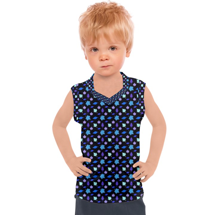 Electric Autumn  Kids  Sport Tank Top