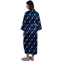 Electric Autumn  Maxi Satin Kimono View2