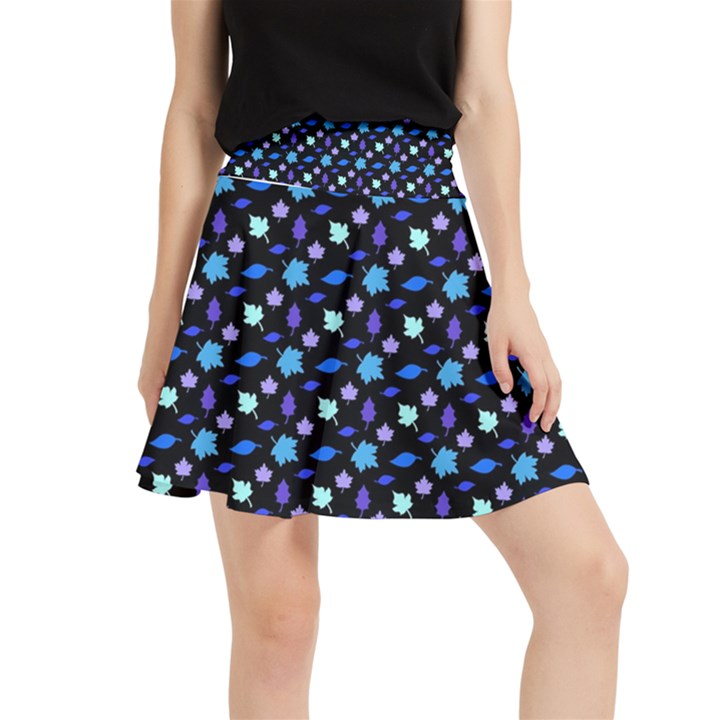 Electric Autumn  Waistband Skirt