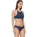 Electric Autumn  Banded Triangle Bikini Set View3