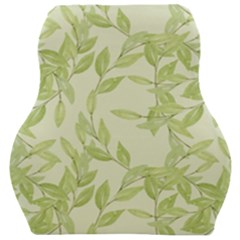 Watercolor Leaves On The Wall  Car Seat Velour Cushion  by ConteMonfrey