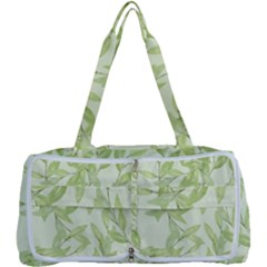 Watercolor Leaves On The Wall  Multi Function Bag by ConteMonfrey