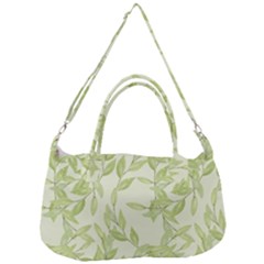 Watercolor Leaves On The Wall  Removal Strap Handbag by ConteMonfrey