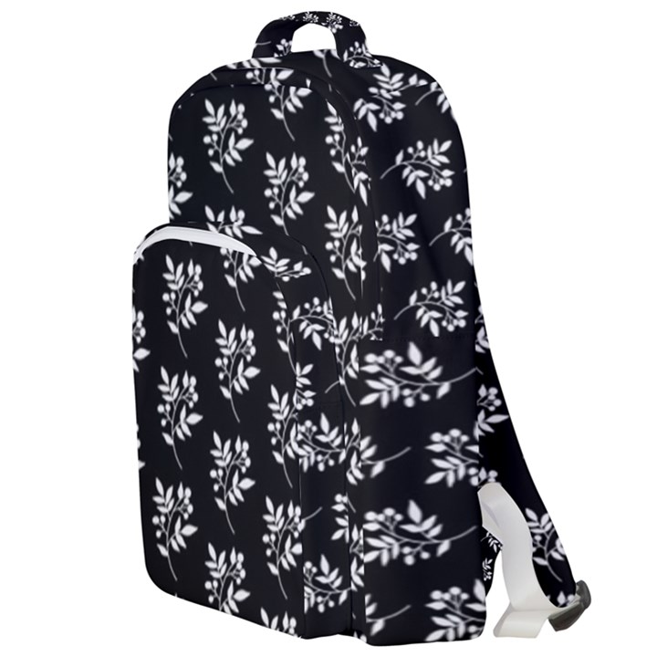 Sign Of Spring Leaves Double Compartment Backpack