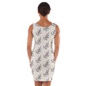 Minimalist Branch Wrap Front Bodycon Dress View2