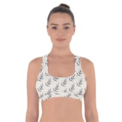 Minimalist Branch Cross Back Sports Bra by ConteMonfrey