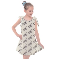 Minimalist Branch Kids  Tie Up Tunic Dress by ConteMonfrey