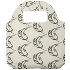 Cute Leaves Draw Foldable Grocery Recycle Bag by ConteMonfrey