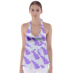 Cute Lavanda Blue Babydoll Tankini Top by ConteMonfrey