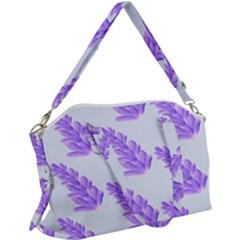 Cute Lavanda Blue Canvas Crossbody Bag by ConteMonfrey