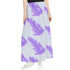 Cute Lavanda Blue Maxi Chiffon Skirt by ConteMonfrey