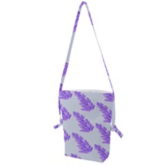 Cute Lavanda Blue Folding Shoulder Bag by ConteMonfrey