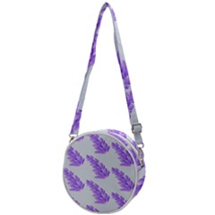 Cute Lavanda Blue Crossbody Circle Bag by ConteMonfrey