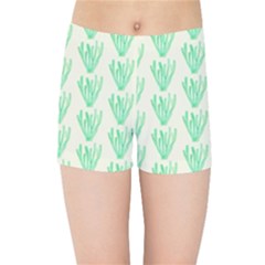 Watercolor Seaweed Kids  Sports Shorts by ConteMonfrey