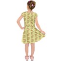 Yellow Fresh Spring Hope Kids  Short Sleeve Dress View2