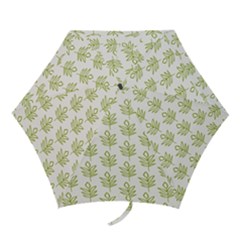 Autumn Leaves Gray Mini Folding Umbrellas by ConteMonfrey