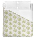 Autumn Leaves Gray Duvet Cover (Queen Size) View1