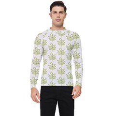 Autumn Leaves Gray Men s Long Sleeve Rash Guard by ConteMonfrey