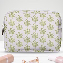 Autumn Leaves Gray Make Up Pouch (medium) by ConteMonfrey