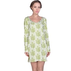 Autumn Leaves Long Sleeve Nightdress by ConteMonfrey