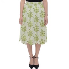 Autumn Leaves Classic Midi Skirt by ConteMonfrey