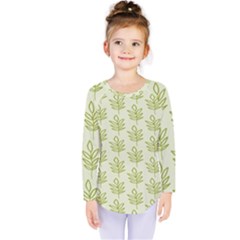 Autumn Leaves Kids  Long Sleeve Tee