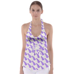 Cute Lavanda Babydoll Tankini Top by ConteMonfrey