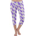 Cute Lavanda Capri Yoga Leggings View1