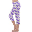 Cute Lavanda Capri Yoga Leggings View2