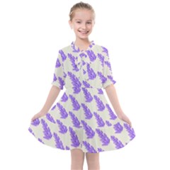 Cute Lavanda Kids  All Frills Chiffon Dress by ConteMonfrey