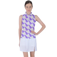 Cute Lavanda Women s Sleeveless Polo Tee by ConteMonfrey