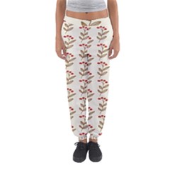 White Fresh Spring Hope Women s Jogger Sweatpants by ConteMonfrey